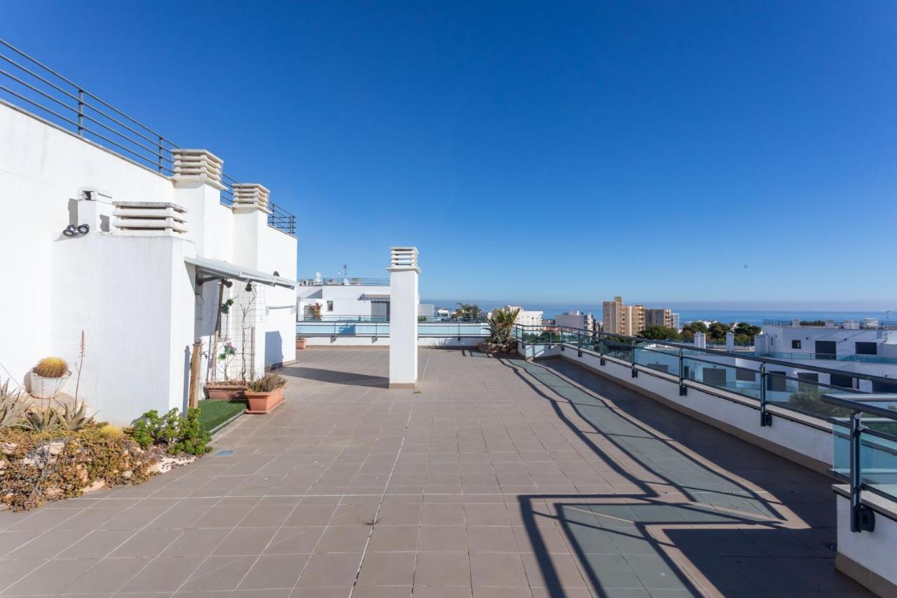 Atico Pinar De Garrucha Con Vistas Al Mar-Gran Terraza Apartment Bagian luar foto