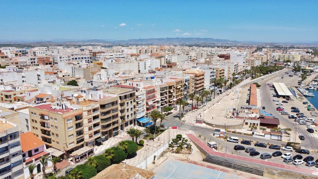 Atico Pinar De Garrucha Con Vistas Al Mar-Gran Terraza Apartment Bagian luar foto