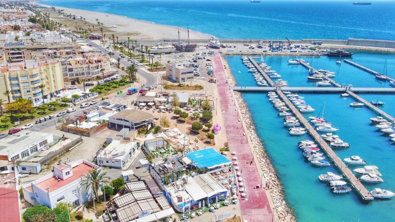 Atico Pinar De Garrucha Con Vistas Al Mar-Gran Terraza Apartment Bagian luar foto