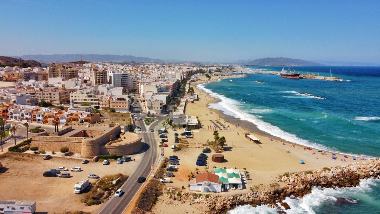 Atico Pinar De Garrucha Con Vistas Al Mar-Gran Terraza Apartment Bagian luar foto